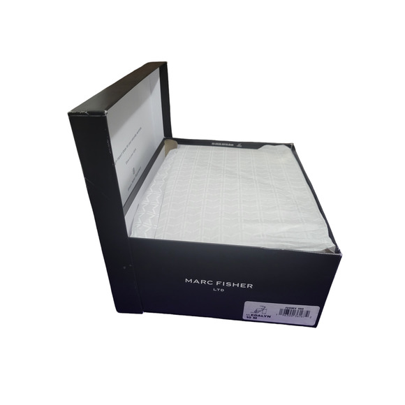 Marc Fisher LTD Edalyn Ivory Ankle Strap Sandal, Sz 10M -- NIB/NWT - Picture 14 of 16